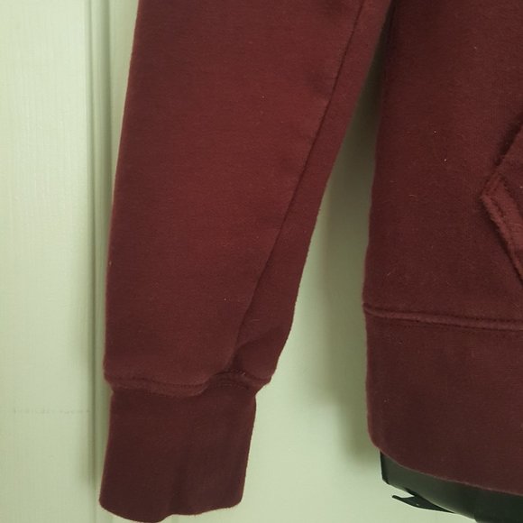 Women's THE NORTH FACE Hoodies & Sweatshirts Size S/P Burgundy - Picture 5 of 8